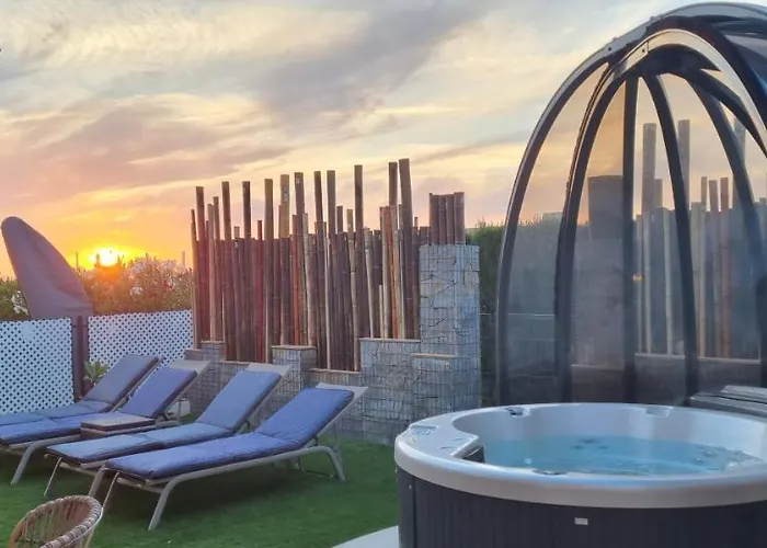 Sunset sea view&garden Spa Cala Tarida 6p max